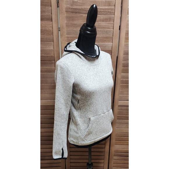 Nike Hypernatural Therma Hoodie Pullover Soft Heather Gray Womens XS 806981 063 - Picture 3 of 8